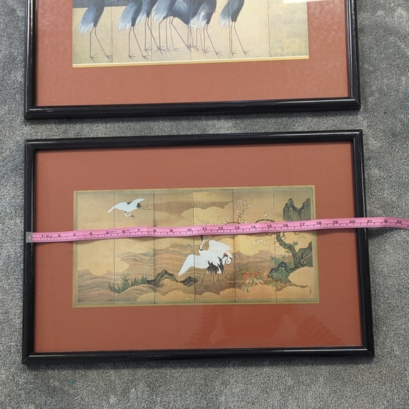 Two framed Japanese prints - Picture 7 of 8